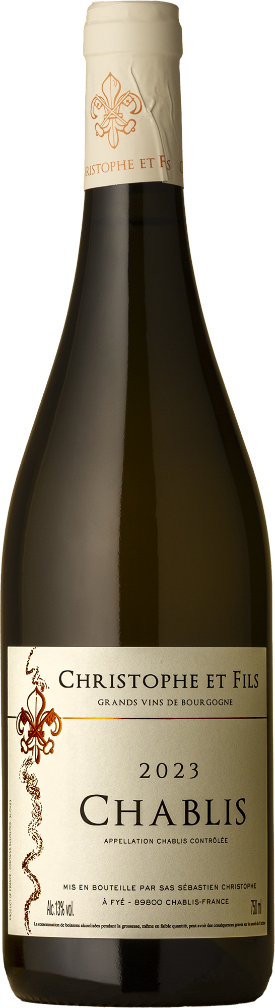 Christophe et Fils - Chablis Chardonnay 2023 White Wine