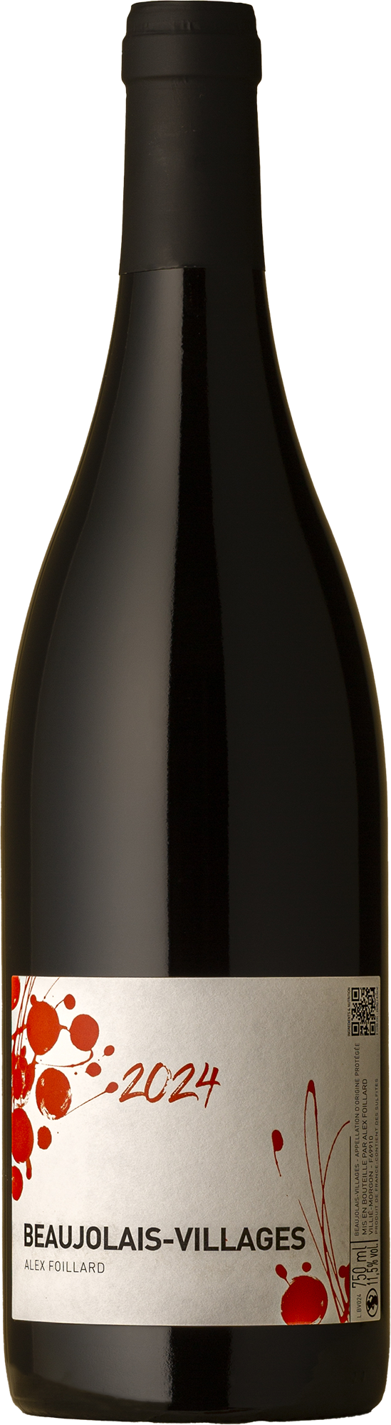 Alex Foillard - Beaujolais Villages Gamay 2024 Red Wine