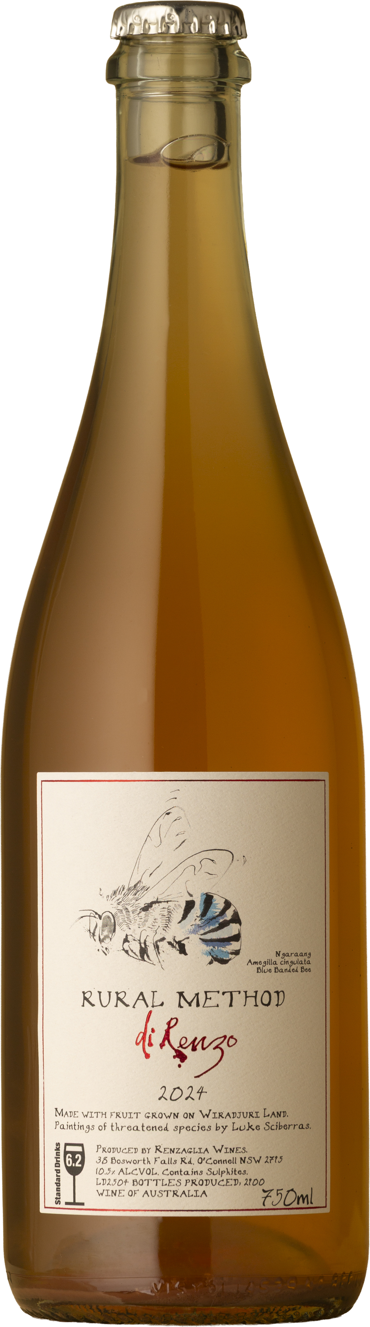 Renzaglia Wines - Rural Method di Renzo Sparkling 2024 Sparkling Wine