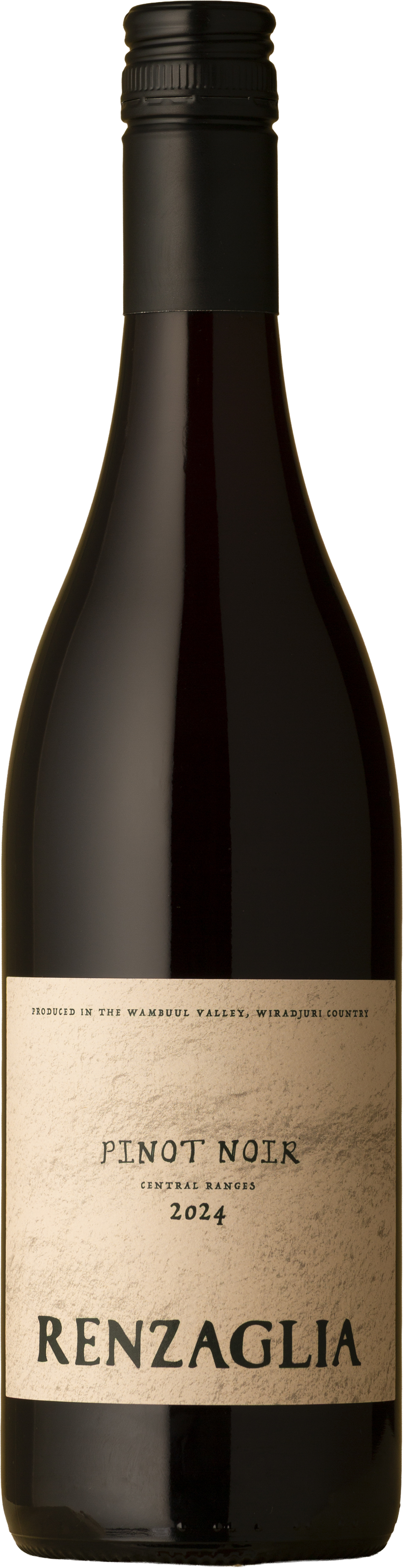 Renzaglia Wines - Central Ranges Pinot Noir 2024 Red Wine