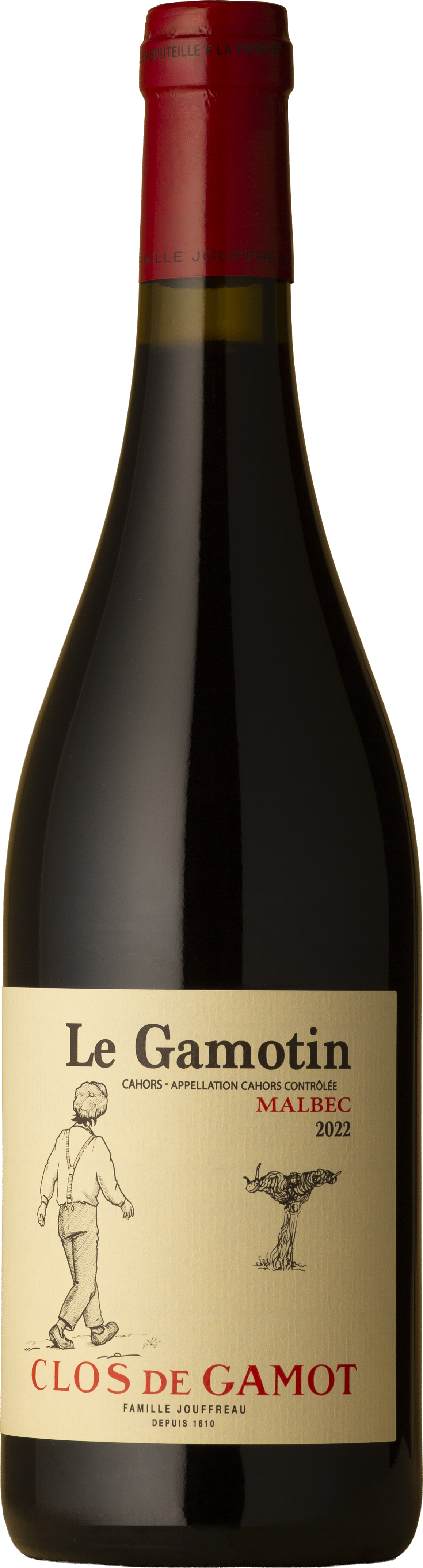 Clos de Gamot - Le Gamotin Cahors Malbec 2022 Red Wine