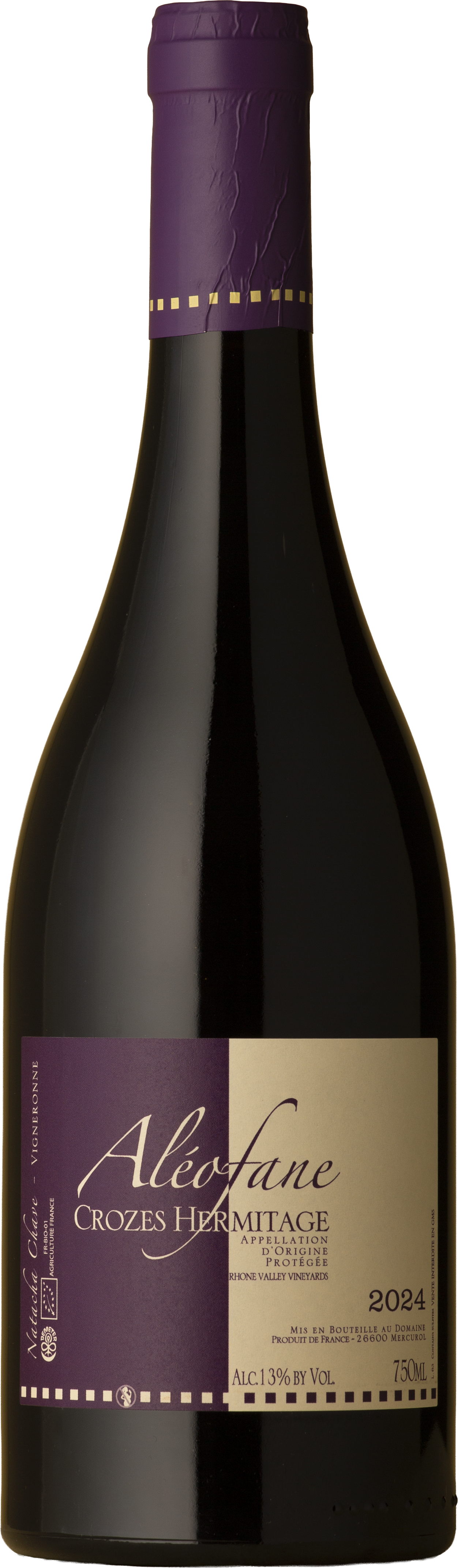 Natacha Chave - Aleofane Crozes-Hermitage Syrah 2024 Red Wine