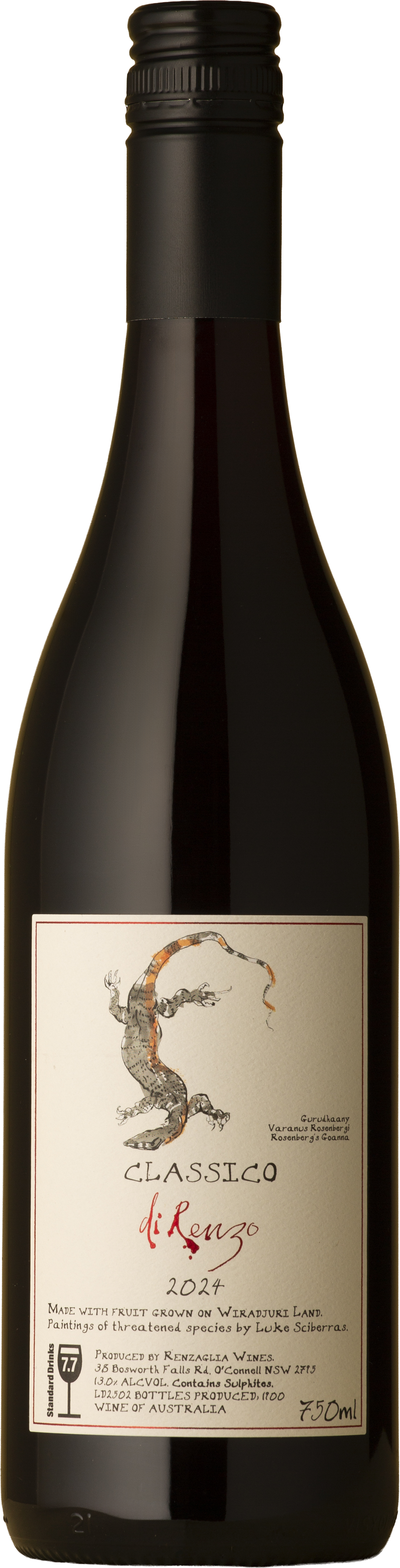 Renzaglia Wines - Classico di Renzo Sangiovese Blend 2024 Red Wine