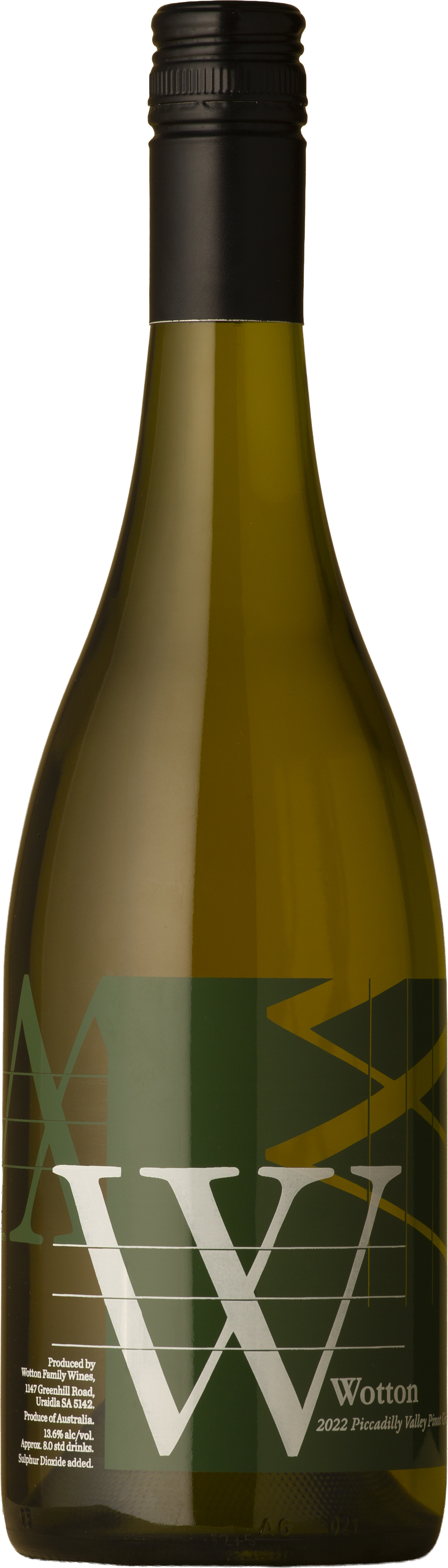 Wotton Wines - Piccadilly Valley Pinot Gris 2022