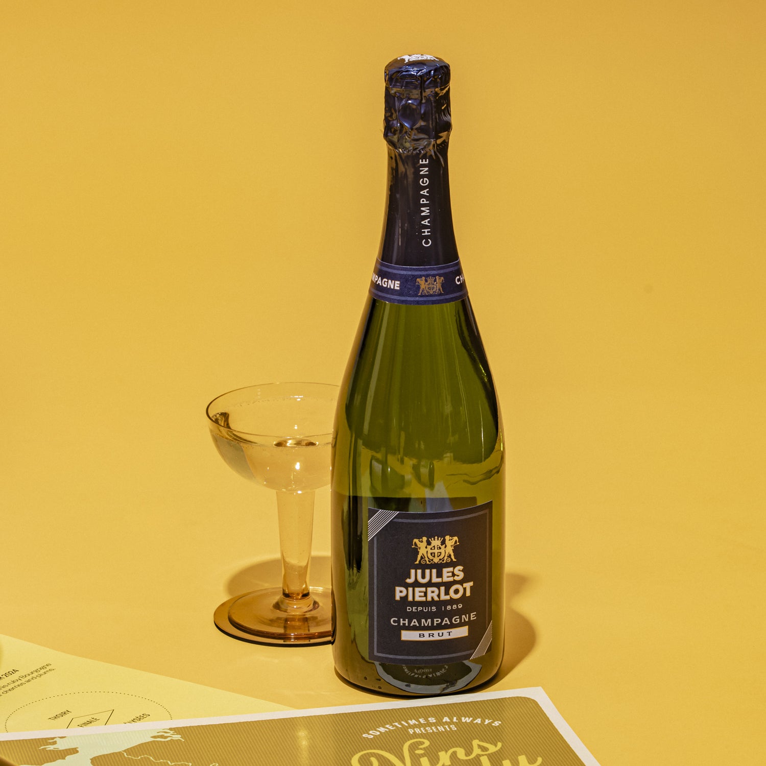Jules Pierlot Brut Champagne NV bottle