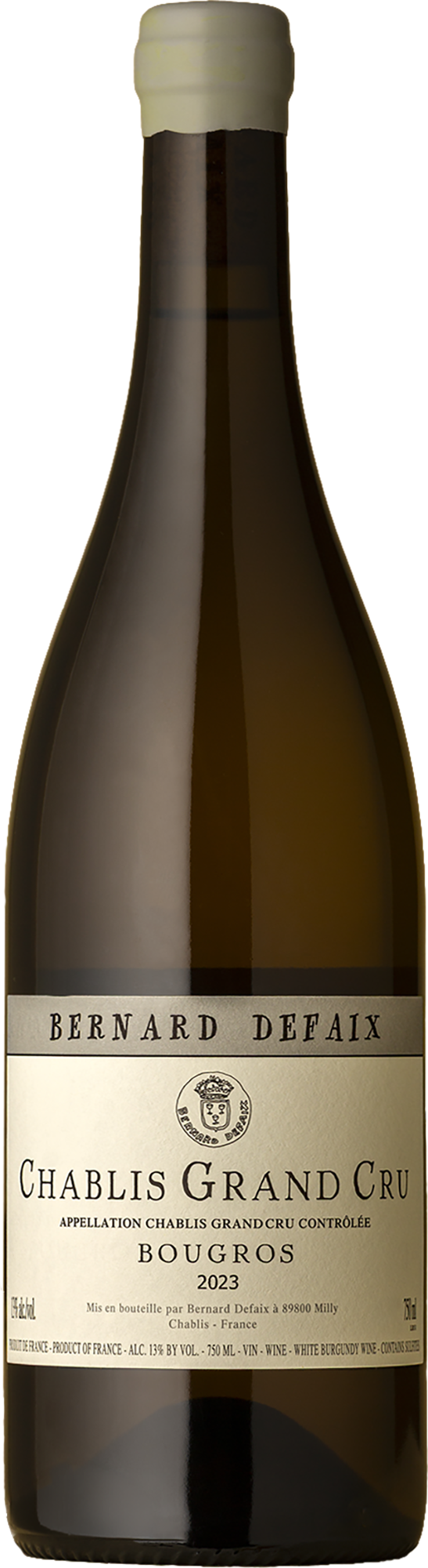 Bernard Defaix - Bougros Grand Cru Chablis Chardonnay 2023 White Wine