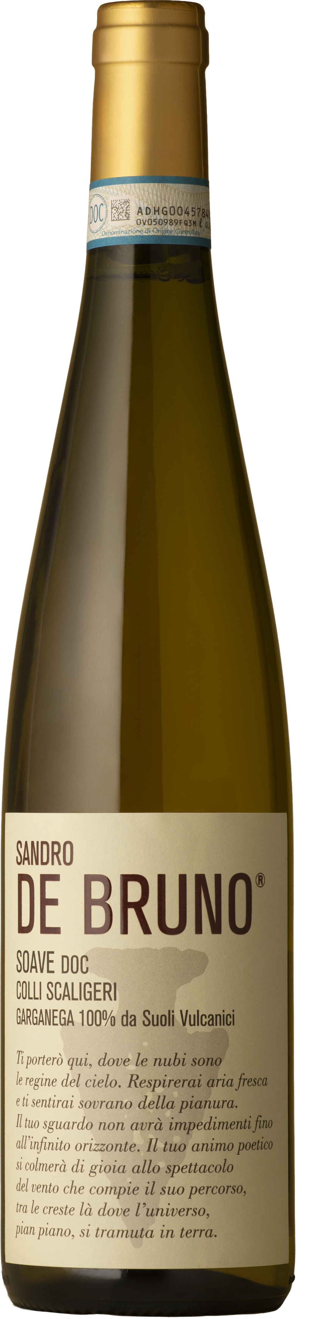 Sandro de Bruno - Colli Scaligeri Soave Garganega 2022 White Wine