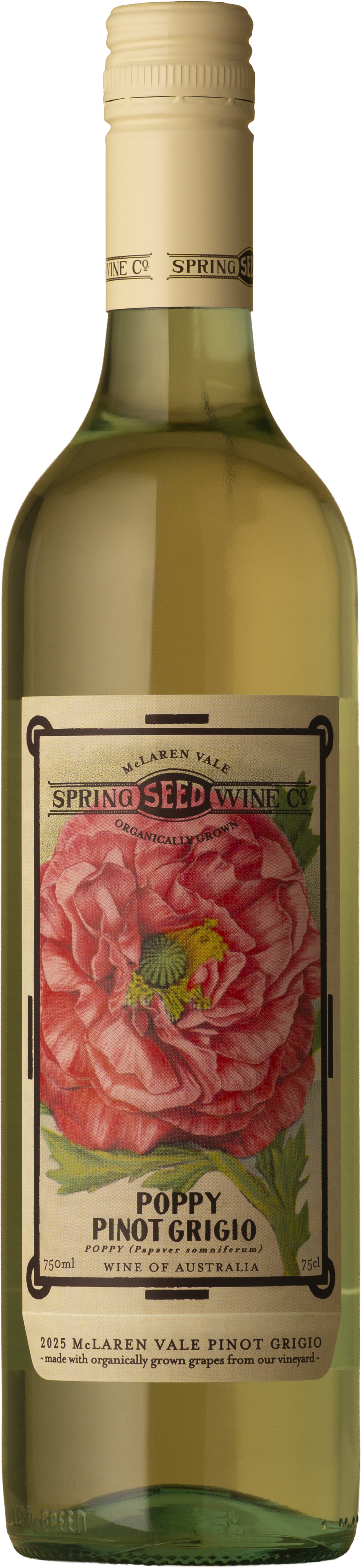 Spring Seed - Poppy Organic Pinot Grigio 2025 White Wine