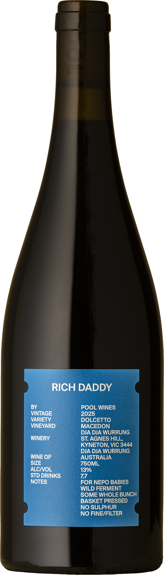 Pool Wines - Rich Daddy Dolcetto 2025