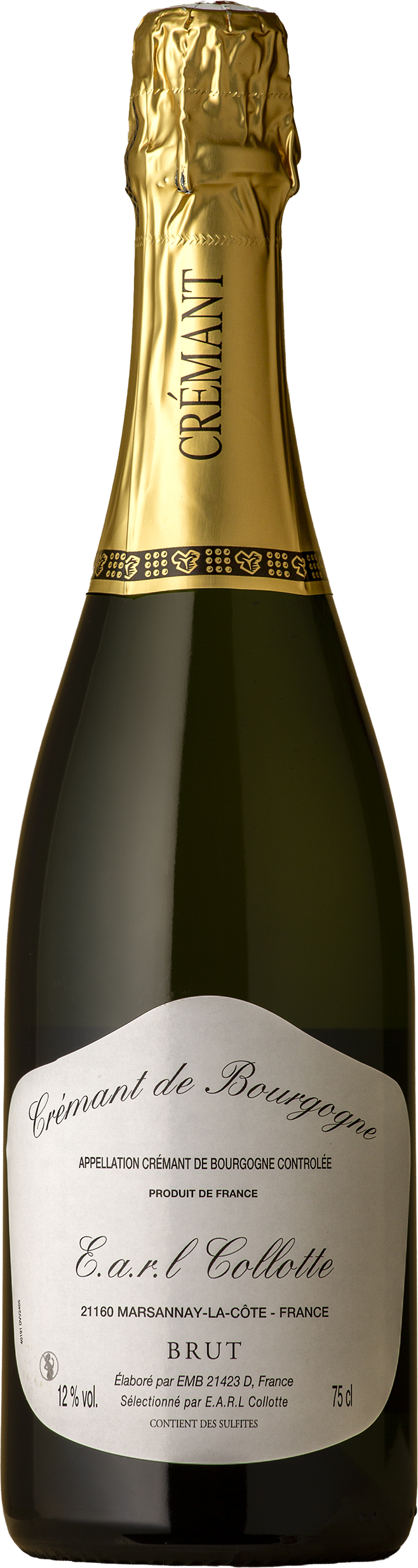 Domaine Collotte - Cremant de Bourgogne Pinot Noir NV Sparkling Wine