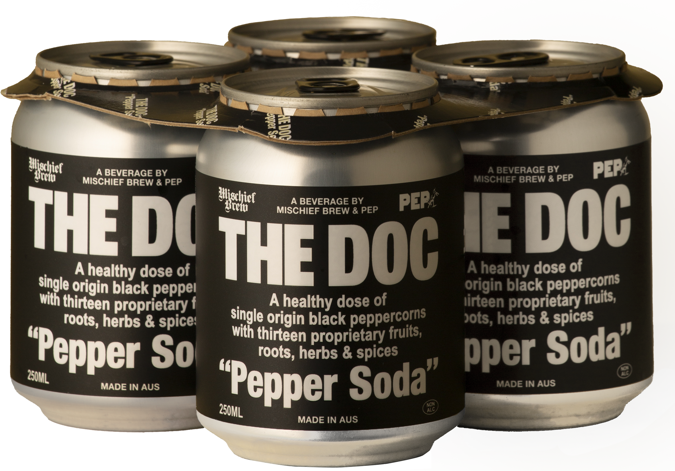 Mischief Brew - The Doc Pepper Soda Soda 4-Pack