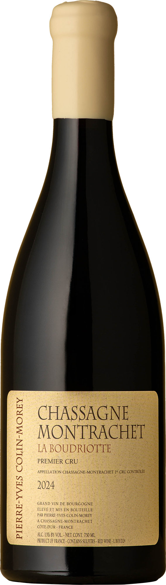 Pierre-Yves Colin-Morey - La Boudriotte 1er Cru Chassagne-Montrachet Rouge 2024 Red Wine
