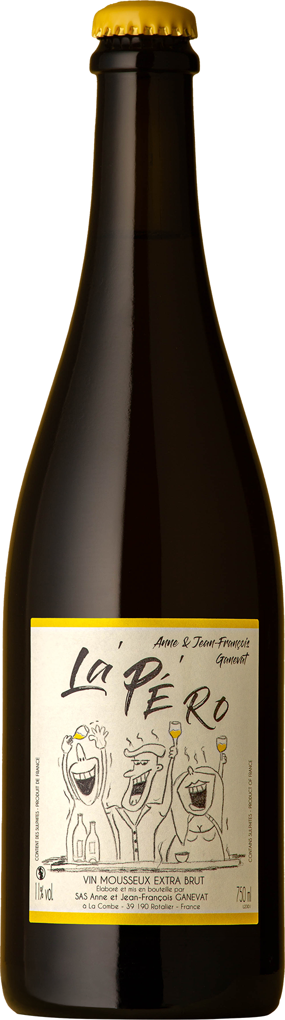 Anne & Jean-François Ganevat - L'apéro Extra Brut Vin Mousseaux Sparkling 2023 Sparkling Wine