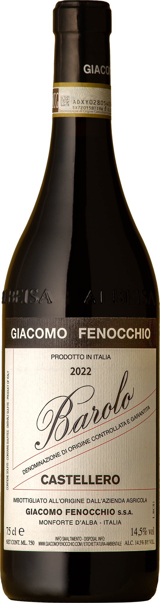Giacomo Fenocchio - Castellero Barolo Nebbiolo 2022