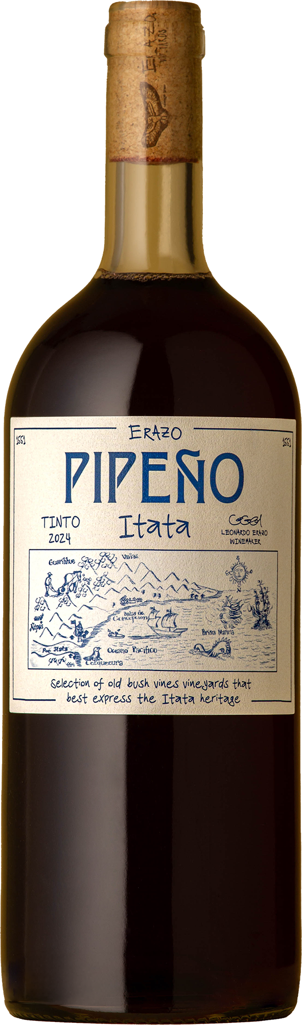 A Los Viñateros Bravos - Pipeño Tinto 2024