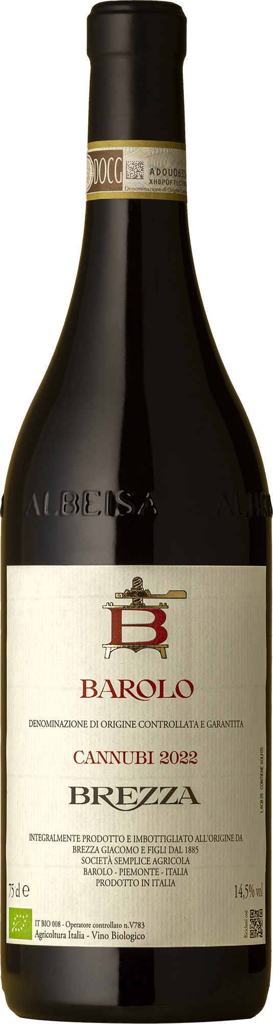 Brezza - Cannubi Barolo Nebbiolo 2022 Red Wine