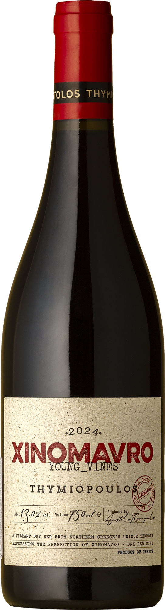 Thymiopoulos - Young Vines Xinomavro 2024 Red Wine