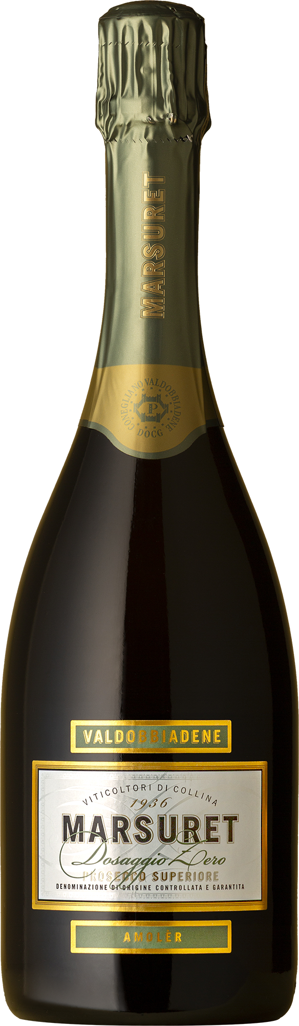 Marsuret - Amoler Extra Brut Valdobbiadene Superiore Prosecco NV Sparkling Wine