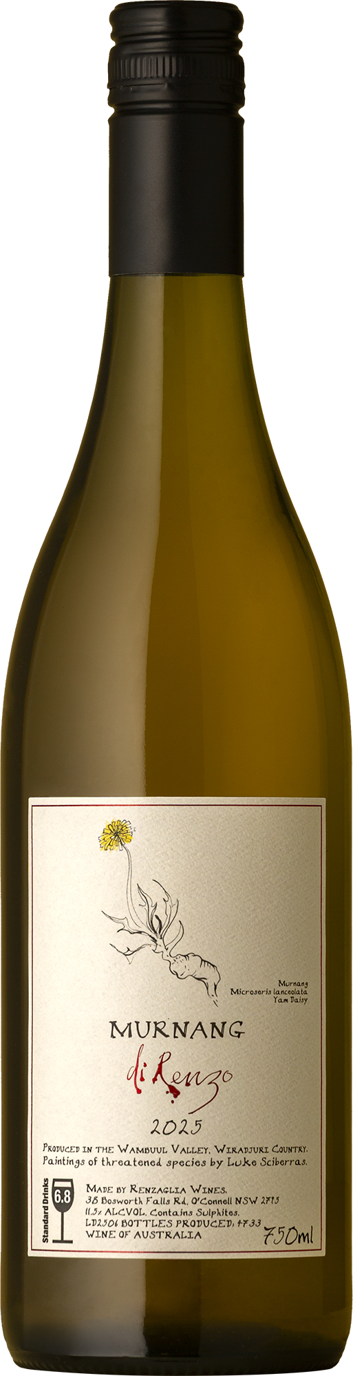 Renzaglia Wines - Murnang di Renzo Vermentino Blend 2025 White Wine