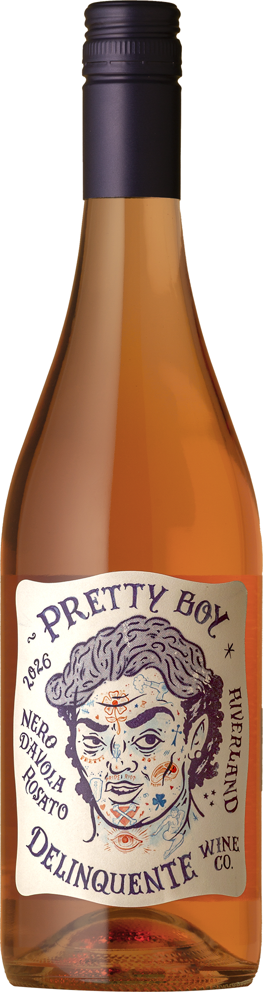 Delinquente - Pretty Boy Rosato Nero d'Avola 2026 Rosé