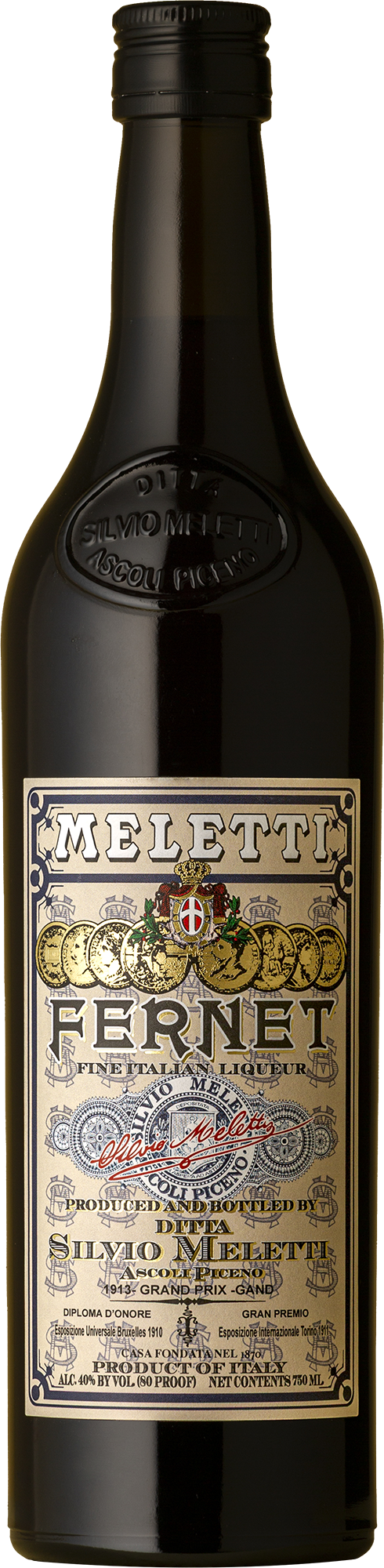Meletti - Fernet NV 700ml Not Wine