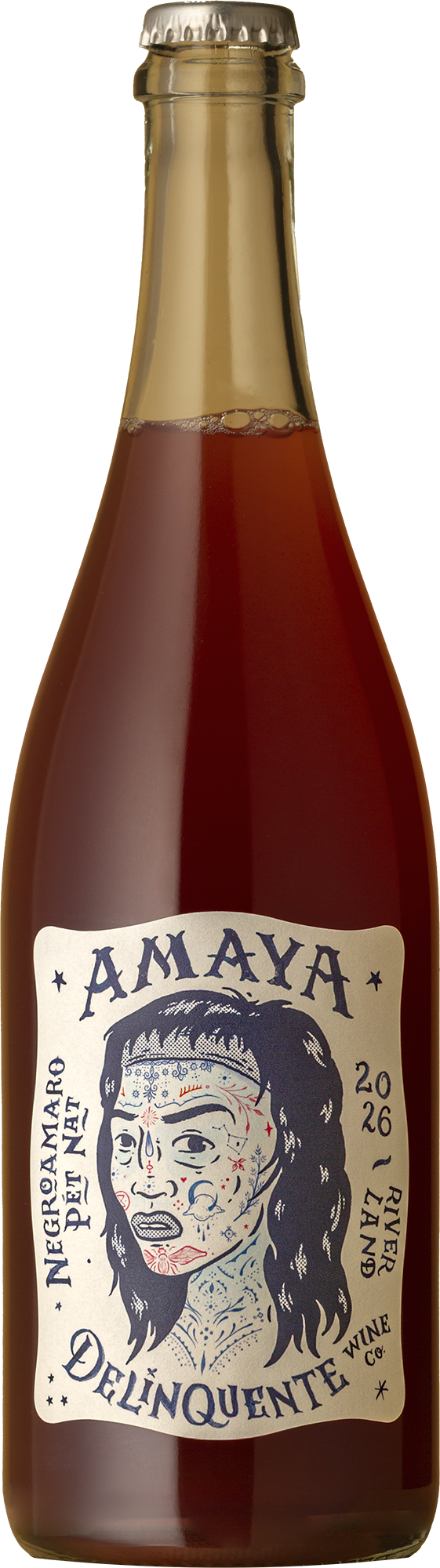 Delinquente - Amaya Pet Nat Negroamaro 2026 Sparkling Wine
