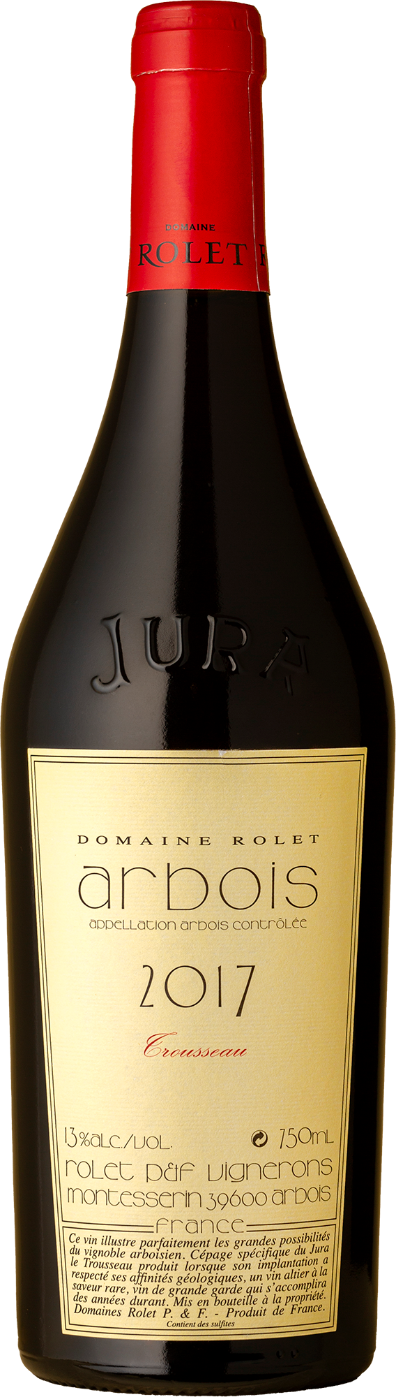 Domaine Rolet - AOC Arbois Rouge Trousseau 2017 Red Wine
