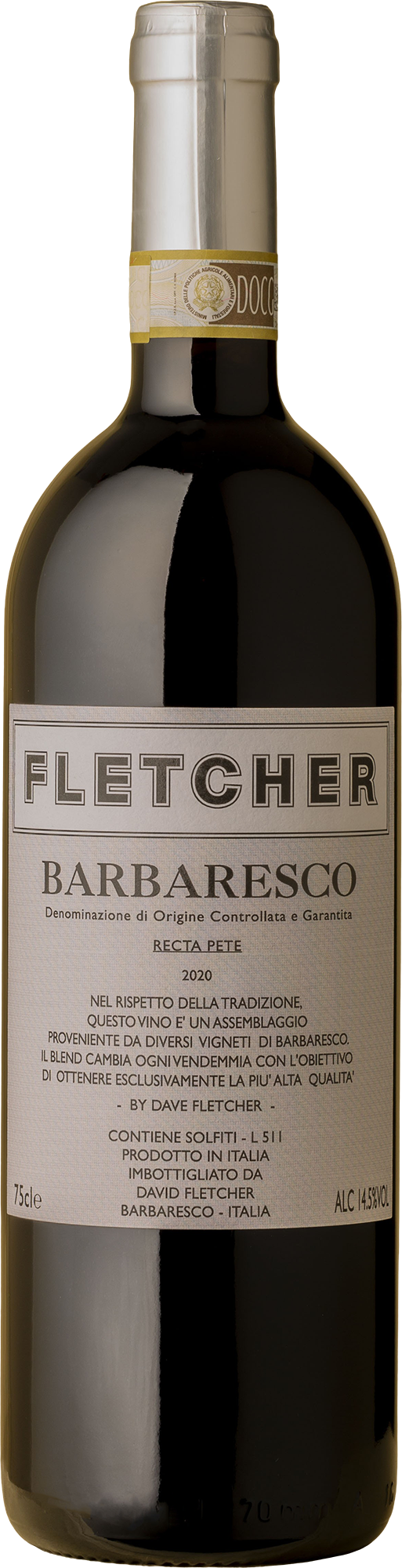 Fletcher - Barbaresco Nebbiolo 2020 Red Wine