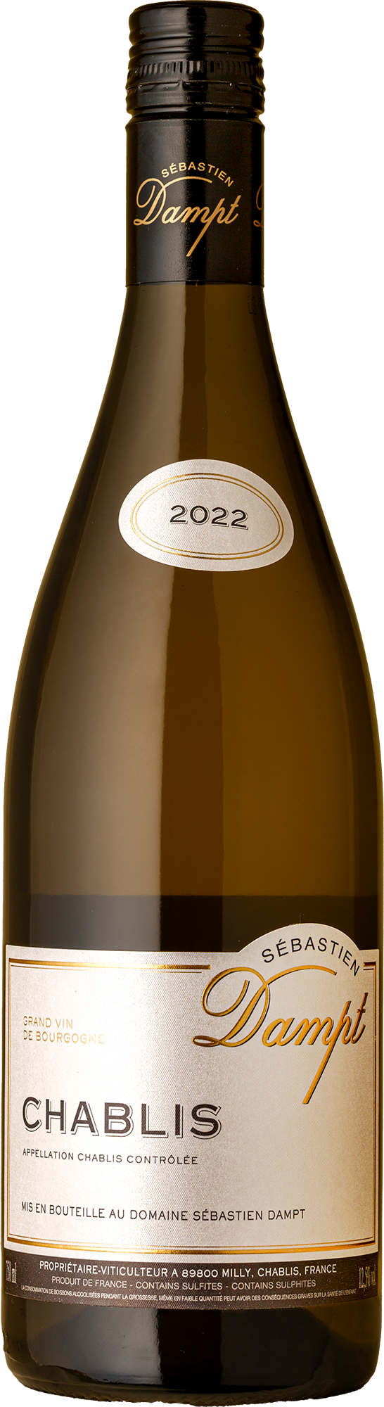 Sebastien Dampt - Chablis Chardonnay 2022 White Wine