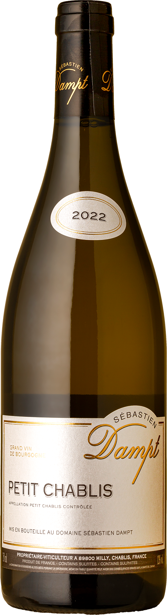 Sebastien Dampt - Petit Chablis Chardonnay 2022 White Wine