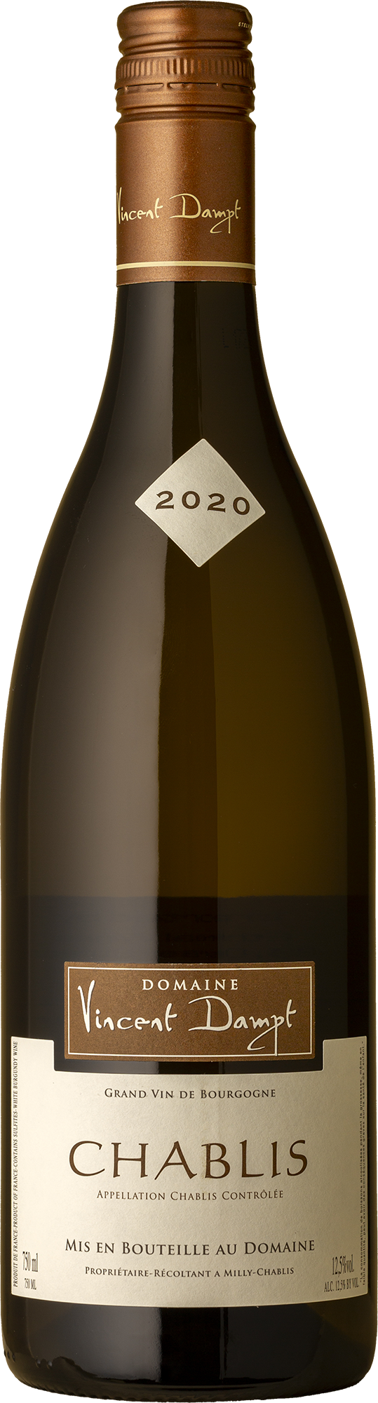 Vincent Dampt - Chablis Chardonnay 2020 White Wine