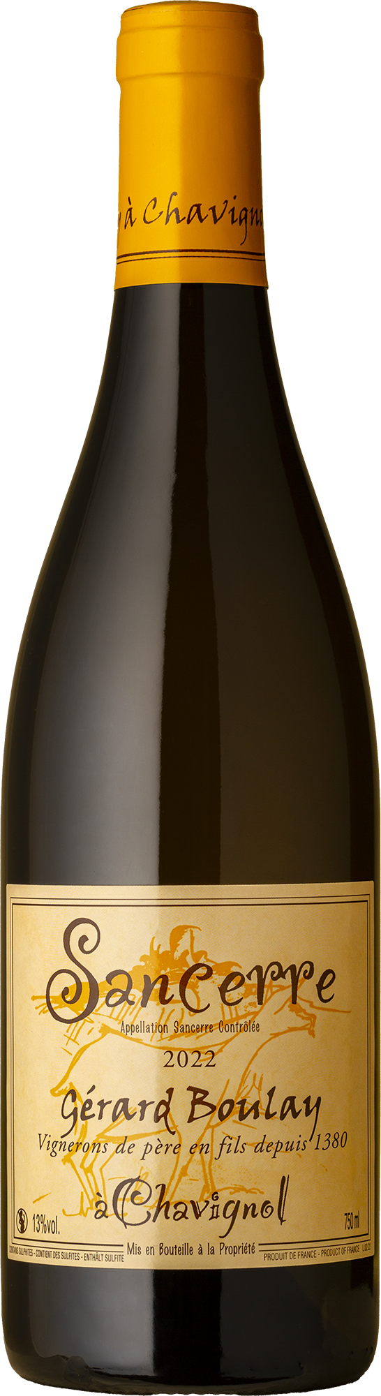 Domaine Gérard Boulay - Sancerre à Chavignol Sauvignon Blanc 2022 White Wine