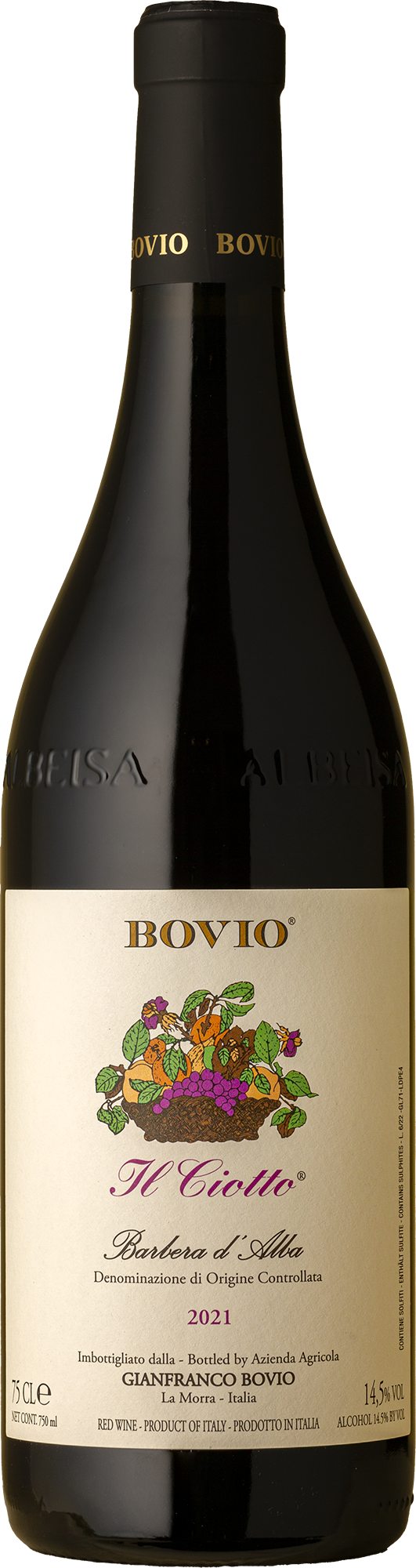 Gianfranco Bovio - II Ciotto Barbera d'Alba 2021 Red Wine