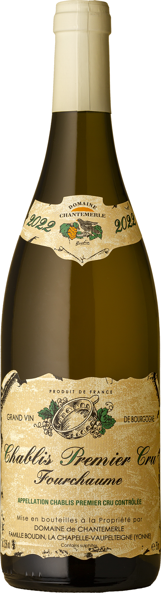 Chantemerle - Chablis 1er Cru Fourchaume Chardonnay 2022 White Wine