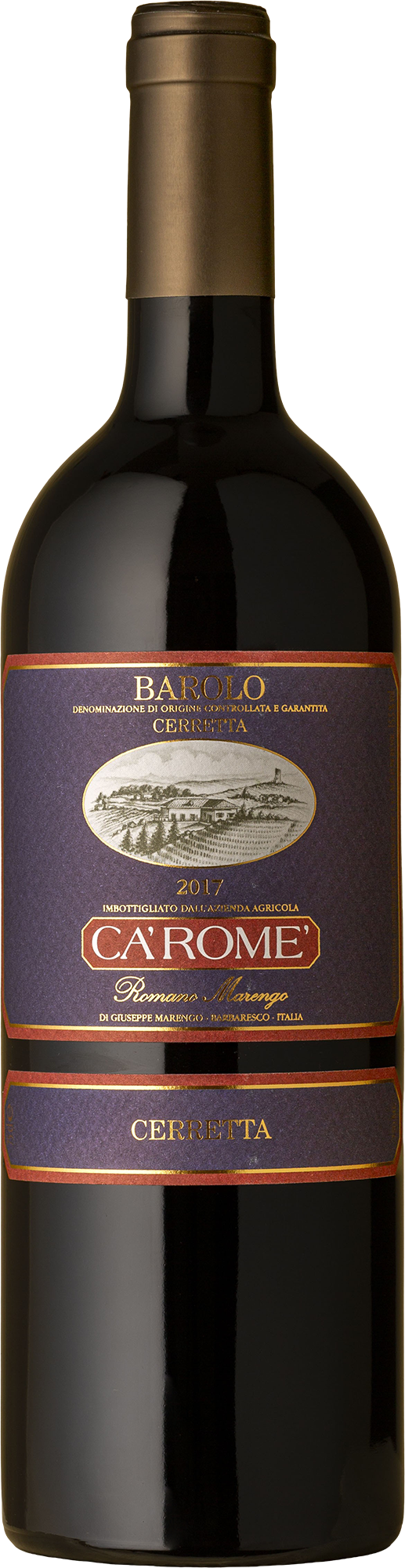 Ca'Rome - Barolo Cerretta Nebbiolo 2017 Red Wine