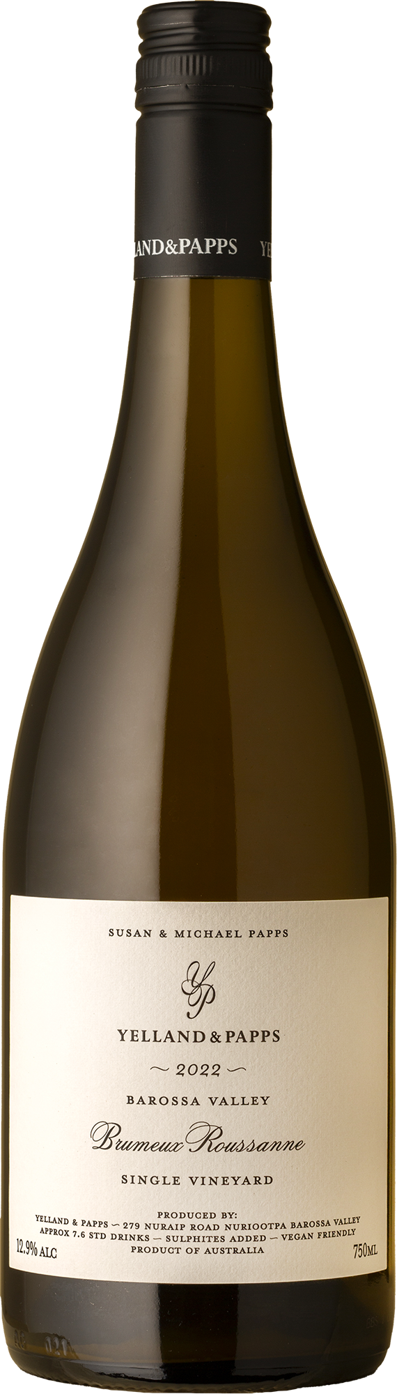 Yelland & Papps - Single Vineyard Brumeux Roussanne 2022 White Wine