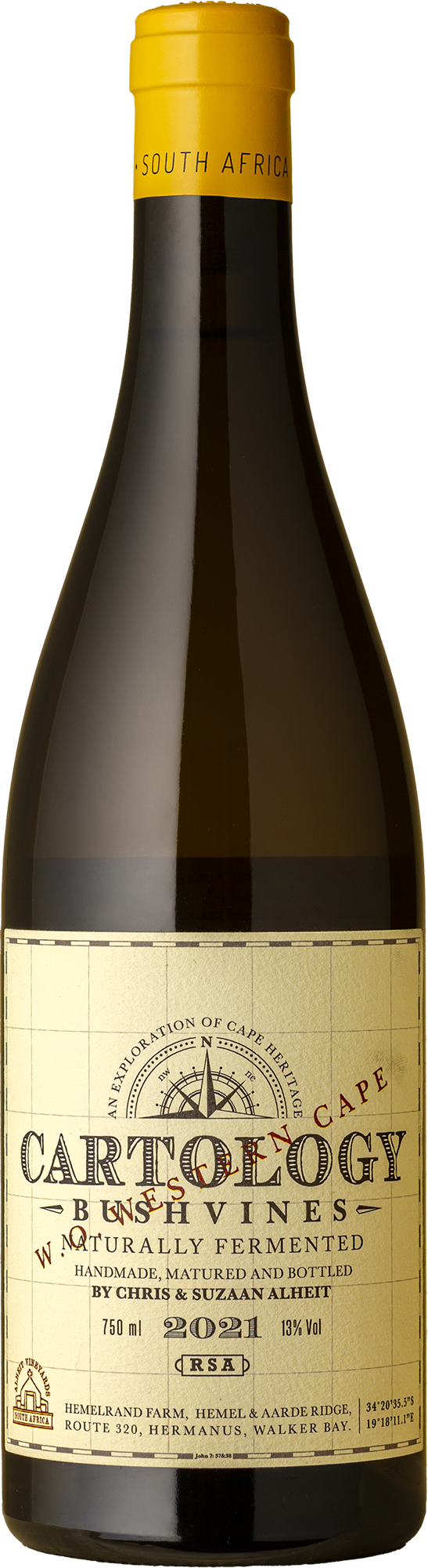 Alheit - Cartology Chenin Blanc / Semillon 2021 White Wine