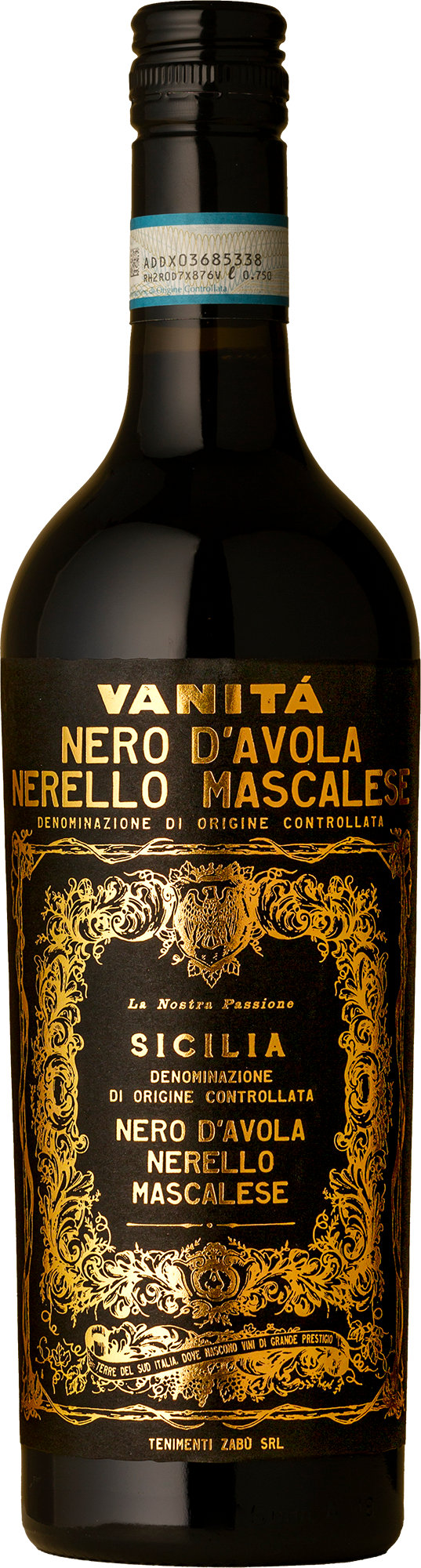 Vanita - Gold Label Nerello Mascalese / Nero d'Avola 2020 Red Wine