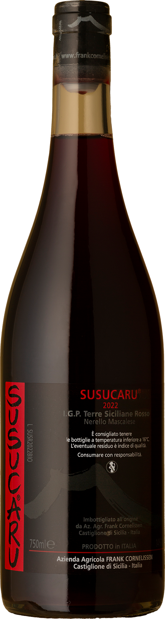 Frank Cornelissen - Susucaru Etna Rosso Nerello Mascalese Blend 2022 Red Wine