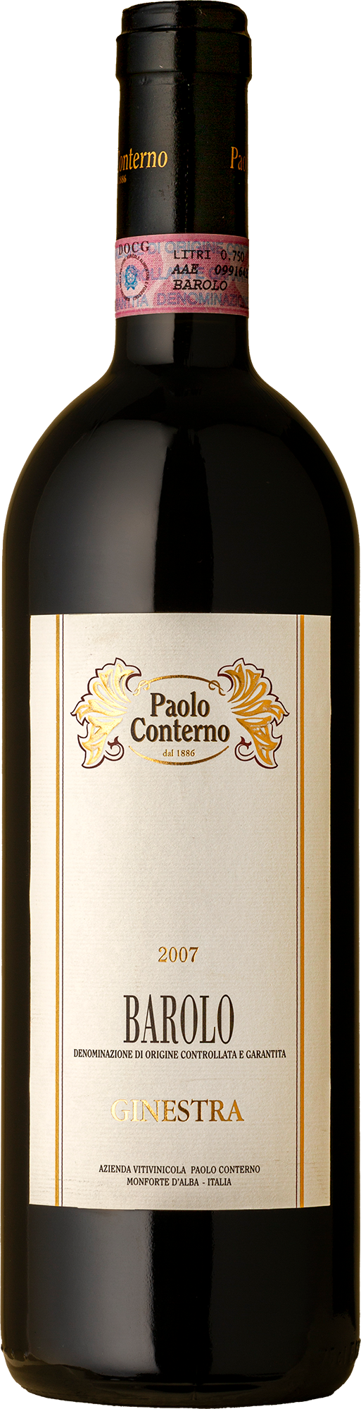 Paolo Conterno - Barolo Ginestra Nebbiolo 2007 Red Wine