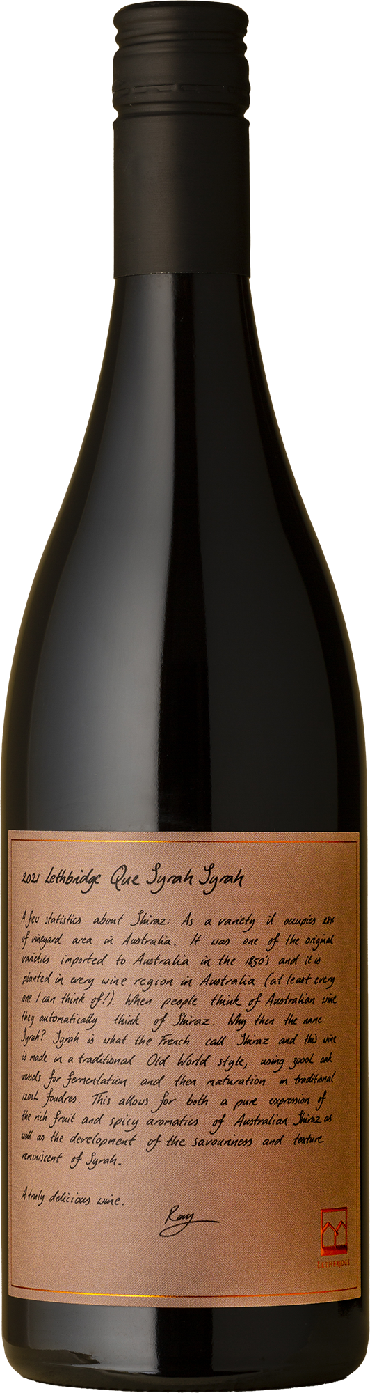 Lethbridge - ‘Que Syrah Syrah 2021 Red Wine