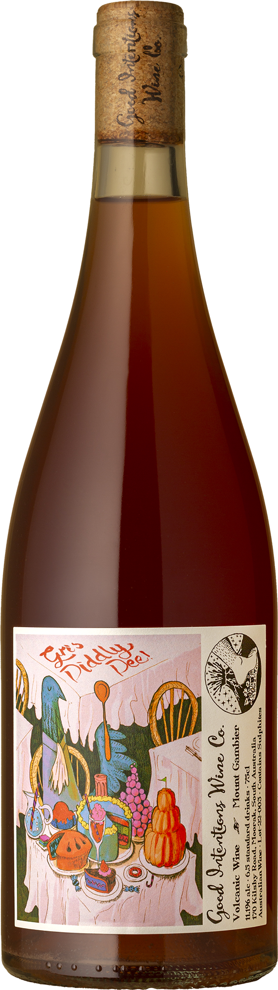 Good Intentions Wine Co. - Gris Diddly Dee Pinot Gris 2022 Orange Wine