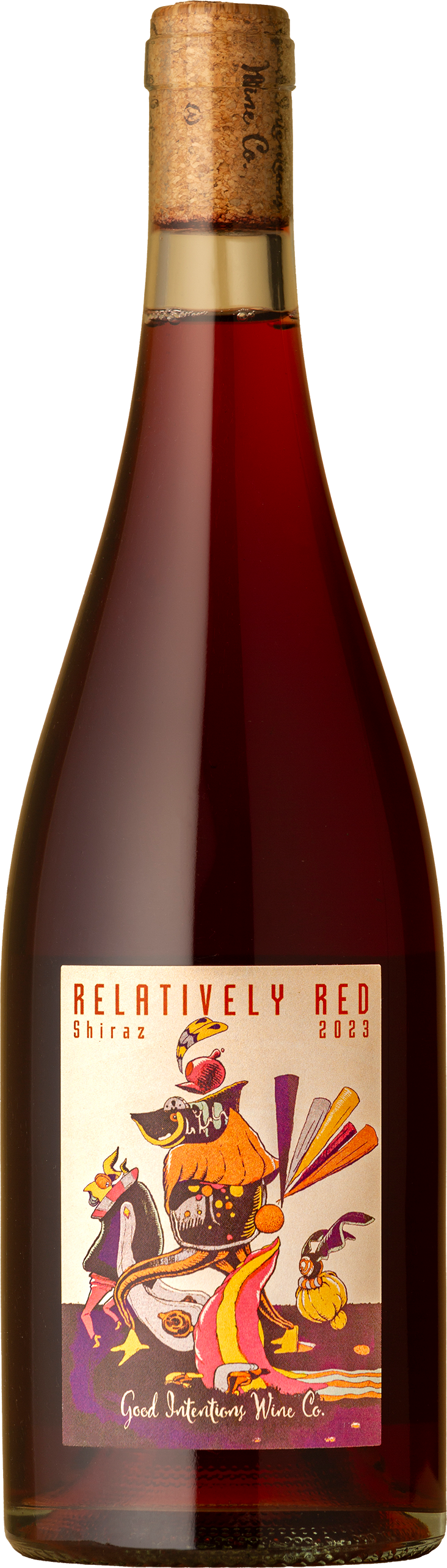 Good Intentions Wine Co. - Relatively Red Shiraz 2023 Red Wine