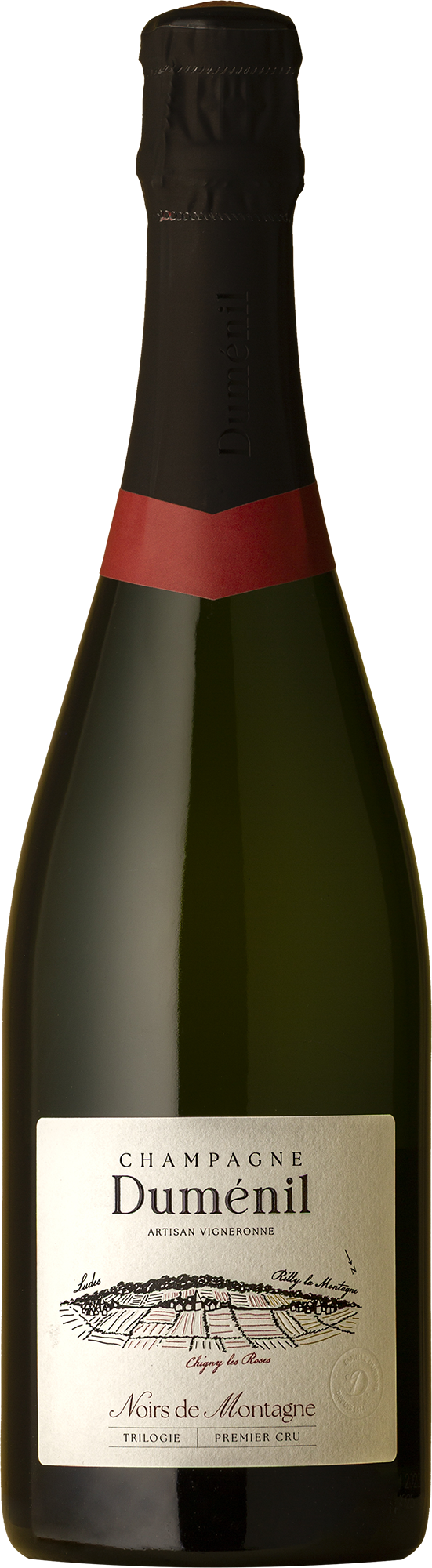 Duménil - Noirs de Montagne 1er Cru Extra Brut Champagne NV Sparkling Wine