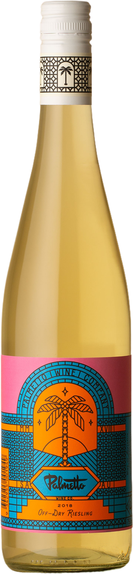 Palmetto - Off-Dry Riesling 2018 White Wine