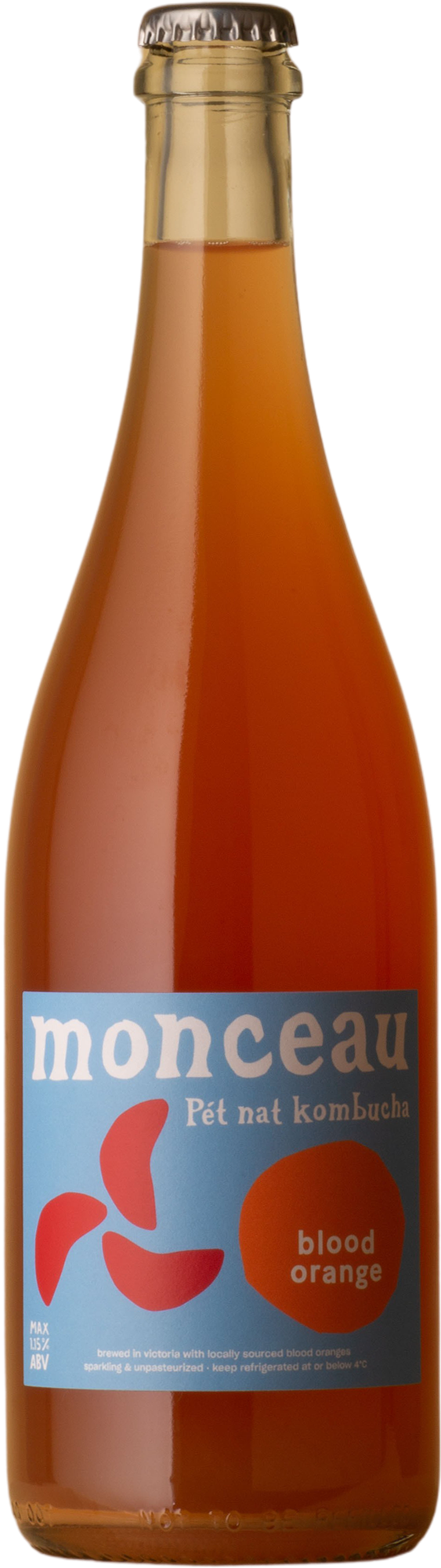 Monceau - Blood Orange Pét Nat Kombucha Not Wine