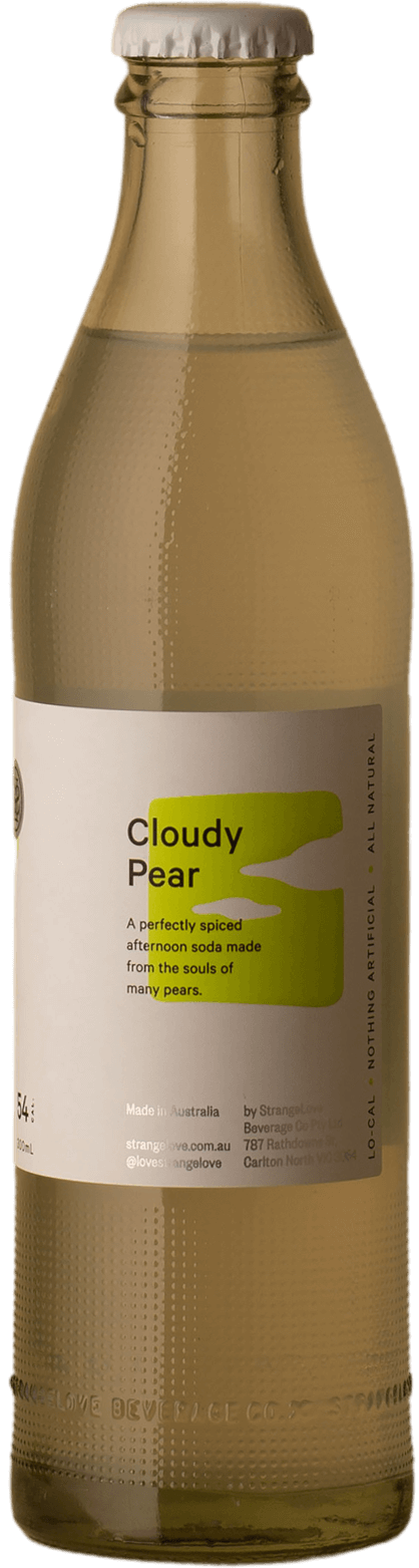 Strangelove Cloudy Pear & Cinnamon 4 x 300ml Non-Alc