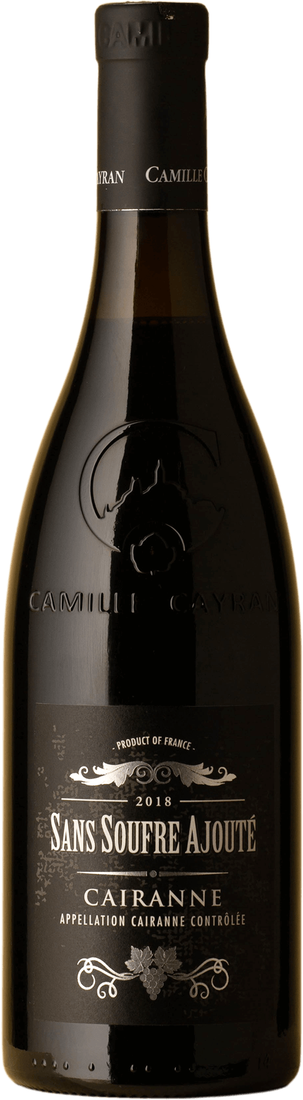 Camille Cayran - Cairanne Sans Soufre Ajouté Grenache / Syrah / Cinsault 2018 Red Wine