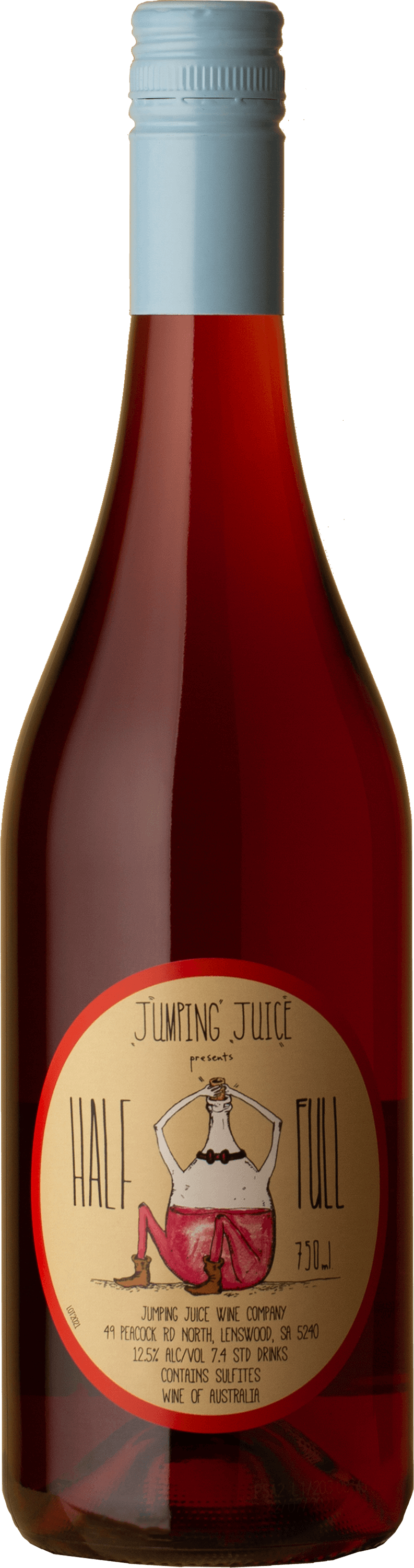 Jumping Juice - Half Full Red 2021 Red Wine