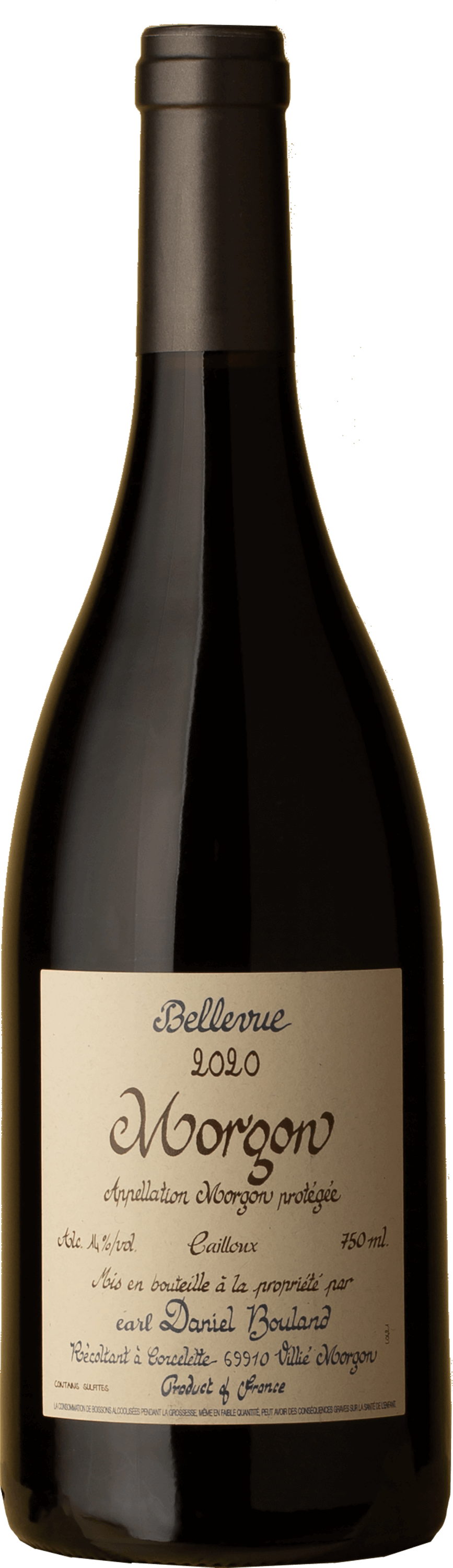 Daniel Bouland - Morgon Bellevue Cailloux Gamay 2020 Red Wine